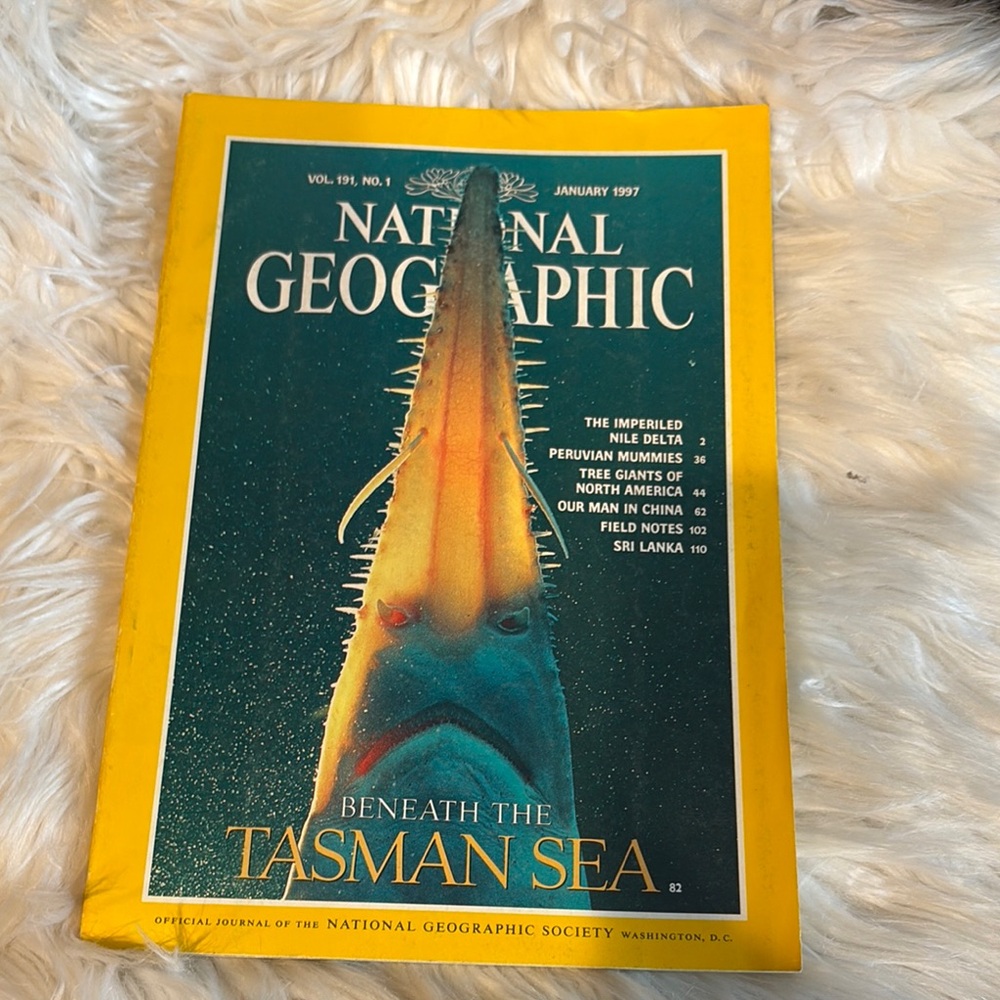 National Geographic January 1997 Issue